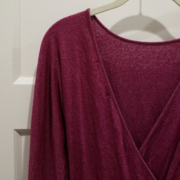 Michael Stars Cranberry Shine Tee - Picture 3 of 6